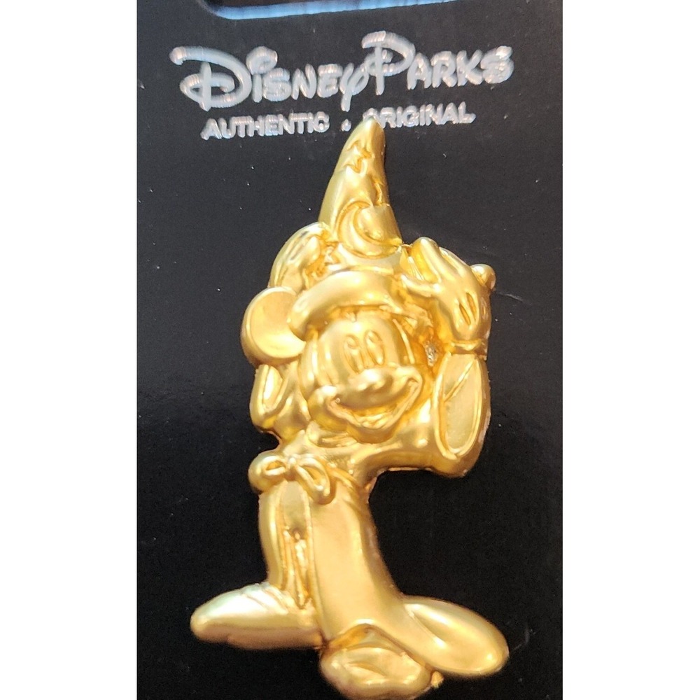 Disney Pin Fantasia Sorcerer's Apprentice Hat Golden Mickey 00001